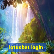 lotusbet login